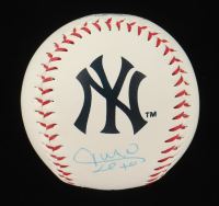 Juan Soto Signed OML Yankees Logo Baseball (Beckett) at PristineAuction.com