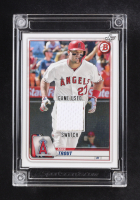 Mike Trout 2024 Jersey Fusion Bowman Game Used Swatch #MT13 at PristineAuction.com