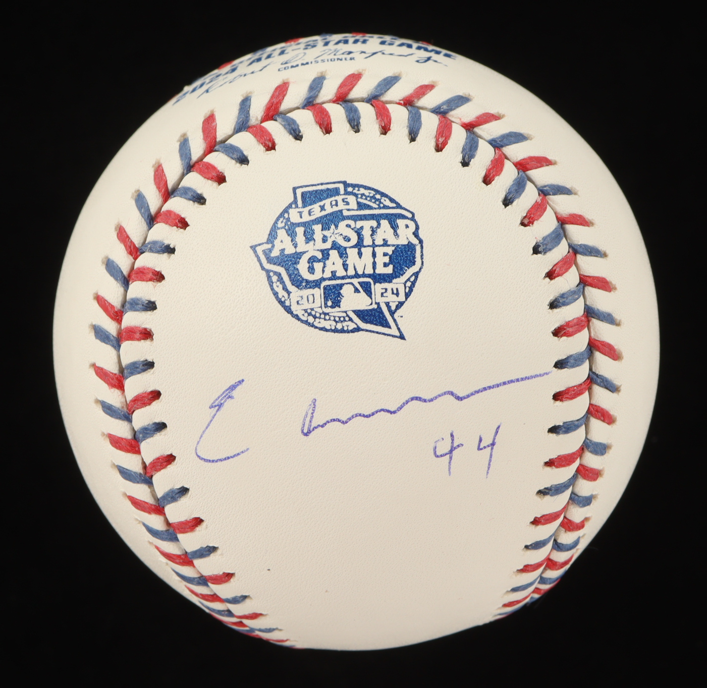 Elly De La Cruz Signed OML 2024 All-Star Game Logo Baseball (Beckett) at PristineAuction.com Elly De La Cruz Signed OML 2024 All-Star Game Logo Baseball (Beckett) at PristineAuction.com