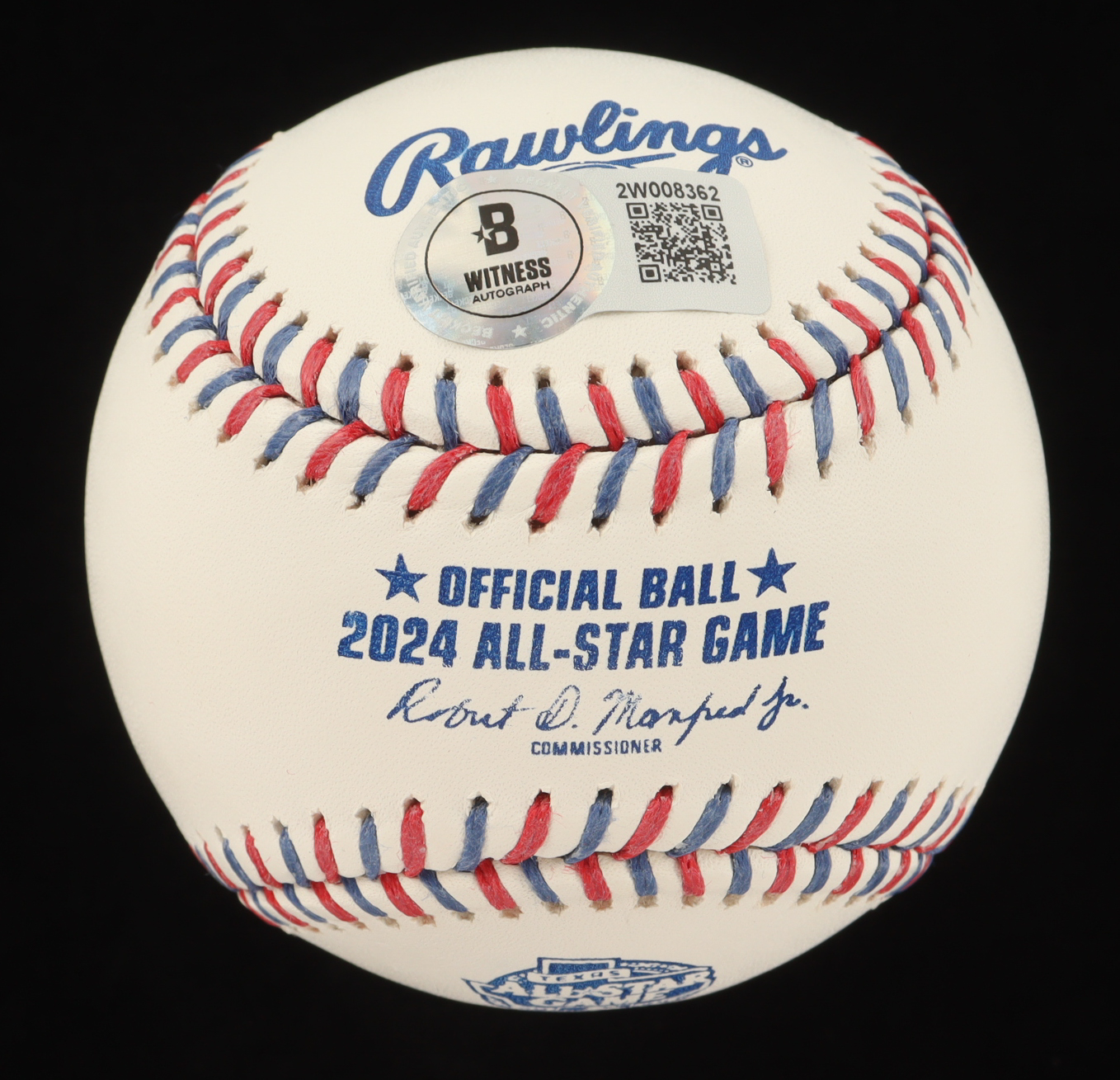 Elly De La Cruz Signed OML 2024 All-Star Game Logo Baseball (Beckett) at PristineAuction.com Elly De La Cruz Signed OML 2024 All-Star Game Logo Baseball (Beckett) at PristineAuction.com