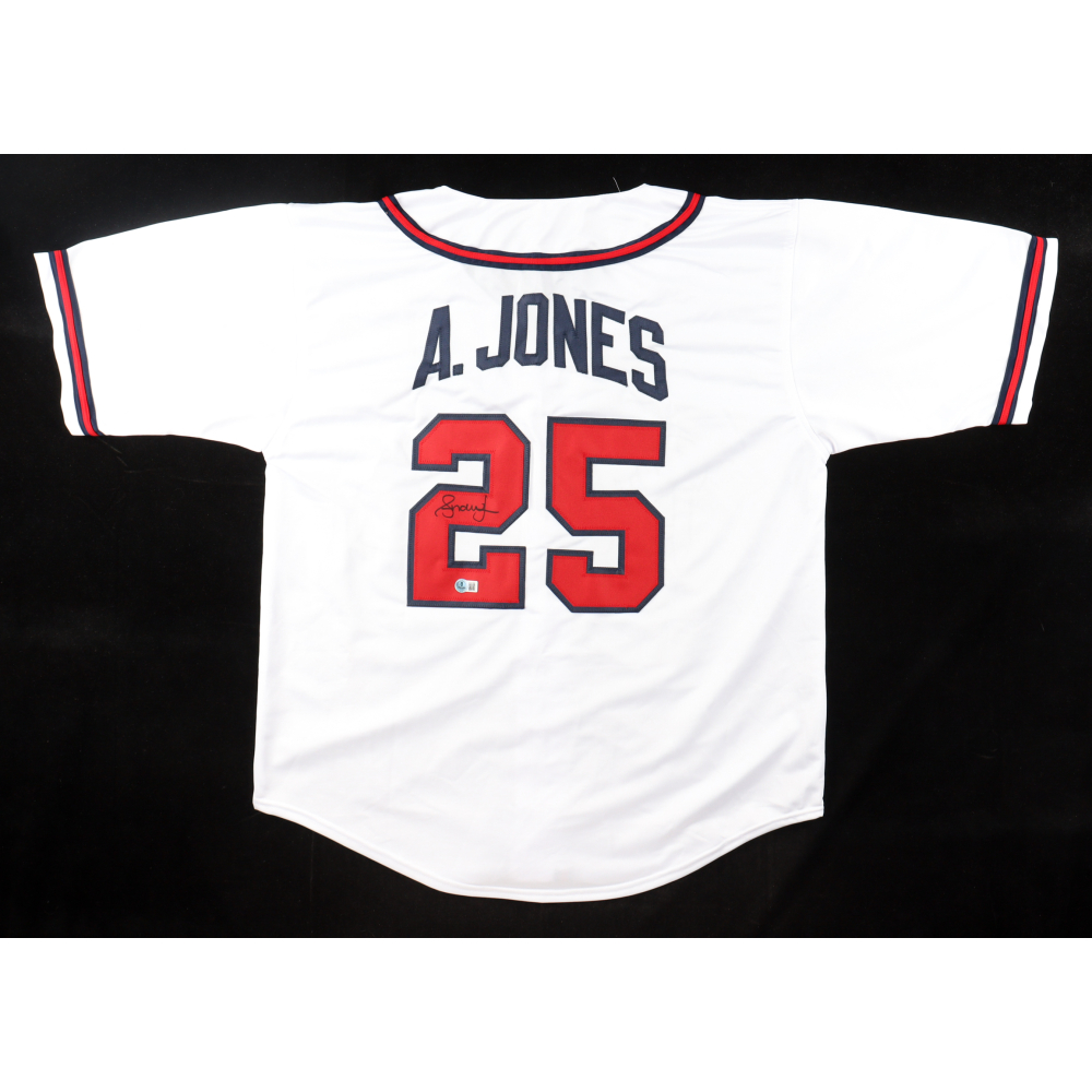 Andruw Jones Signed Jersey (Beckett) at PristineAuction.com