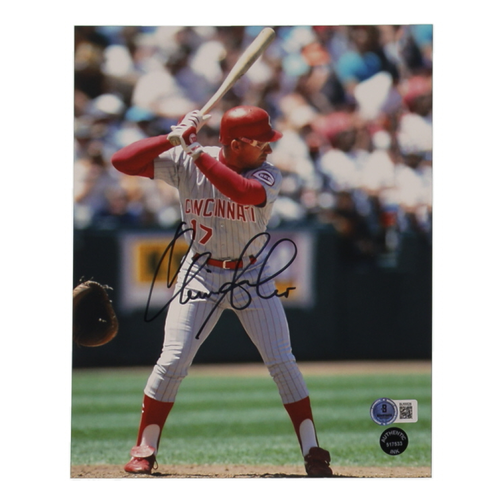 Chris Sabo Signed Reds 8x10 Photo (Beckett) at PristineAuction.com