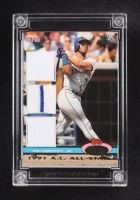 Ken Griffey Jr. 2022 Jersey Fusion Topps Triple Patch Stadium Club #KGJ97 #40/50 at PristineAuction.com