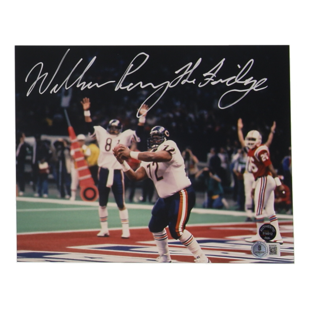 William Perry Signed 8x10 Photo Inscribed "The Fridge" (Beckett) at PristineAuction.com