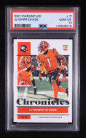 Ja'Marr Chase 2021 Panini Chronicles #17 RC (PSA 10) at PristineAuction.com
