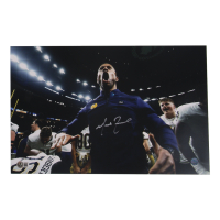 Marcus Freeman Signed Notre Dame Fighting Irish 11x17 Photo (Beckett) at PristineAuction.com