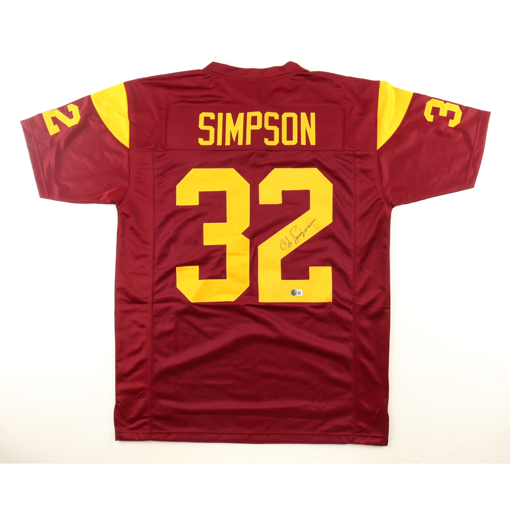 O. J. Simpson Signed Jersey (Beckett) at PristineAuction.com