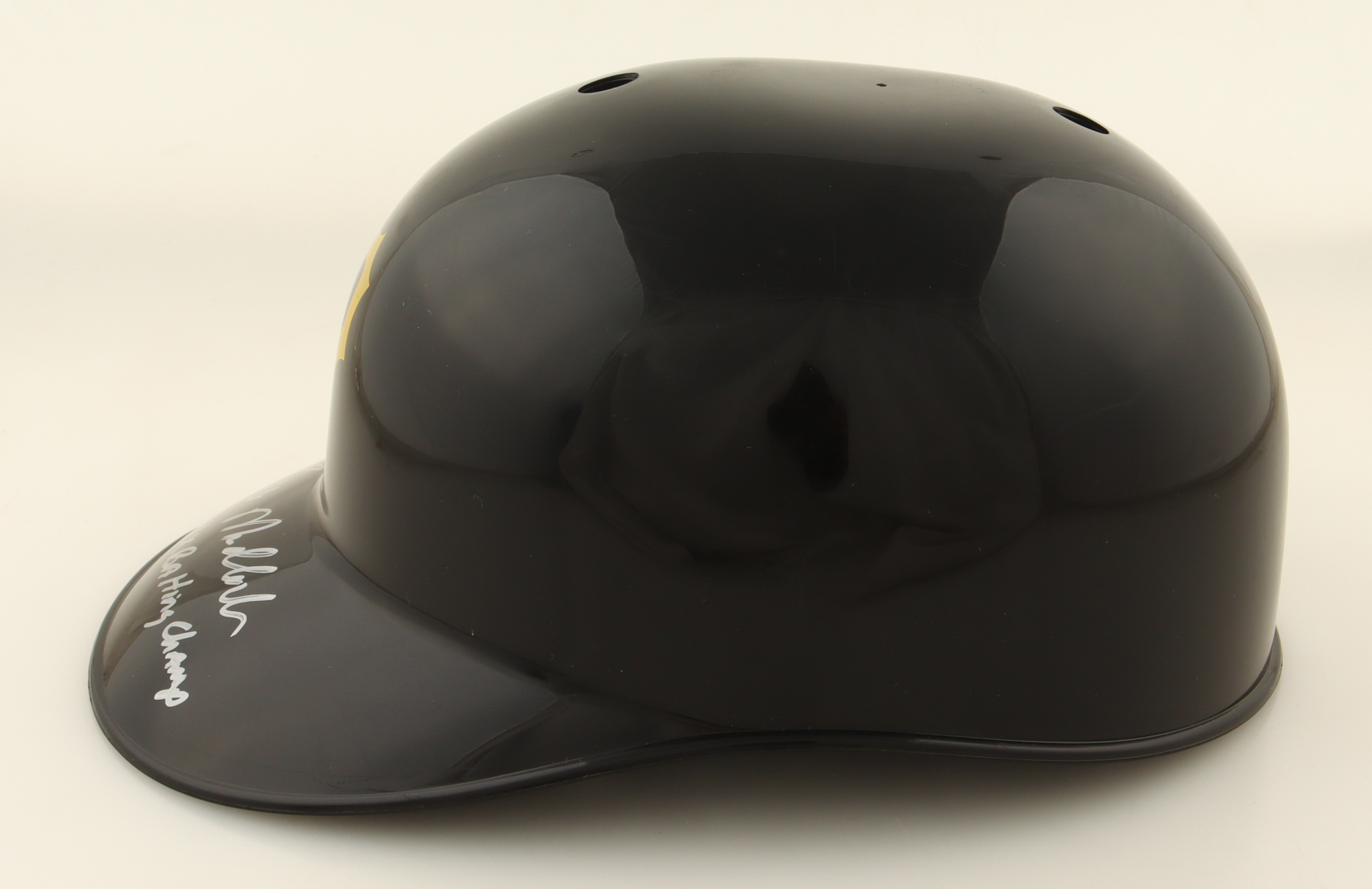 Bill Madlock Signed Pirates Full-Size Batting Helmet Inscribed "4x Batting Champ" (PSA) at PristineAuction.com Bill Madlock Signed Pirates Full-Size Batting Helmet Inscribed "4x Batting Champ" (PSA) at PristineAuction.com