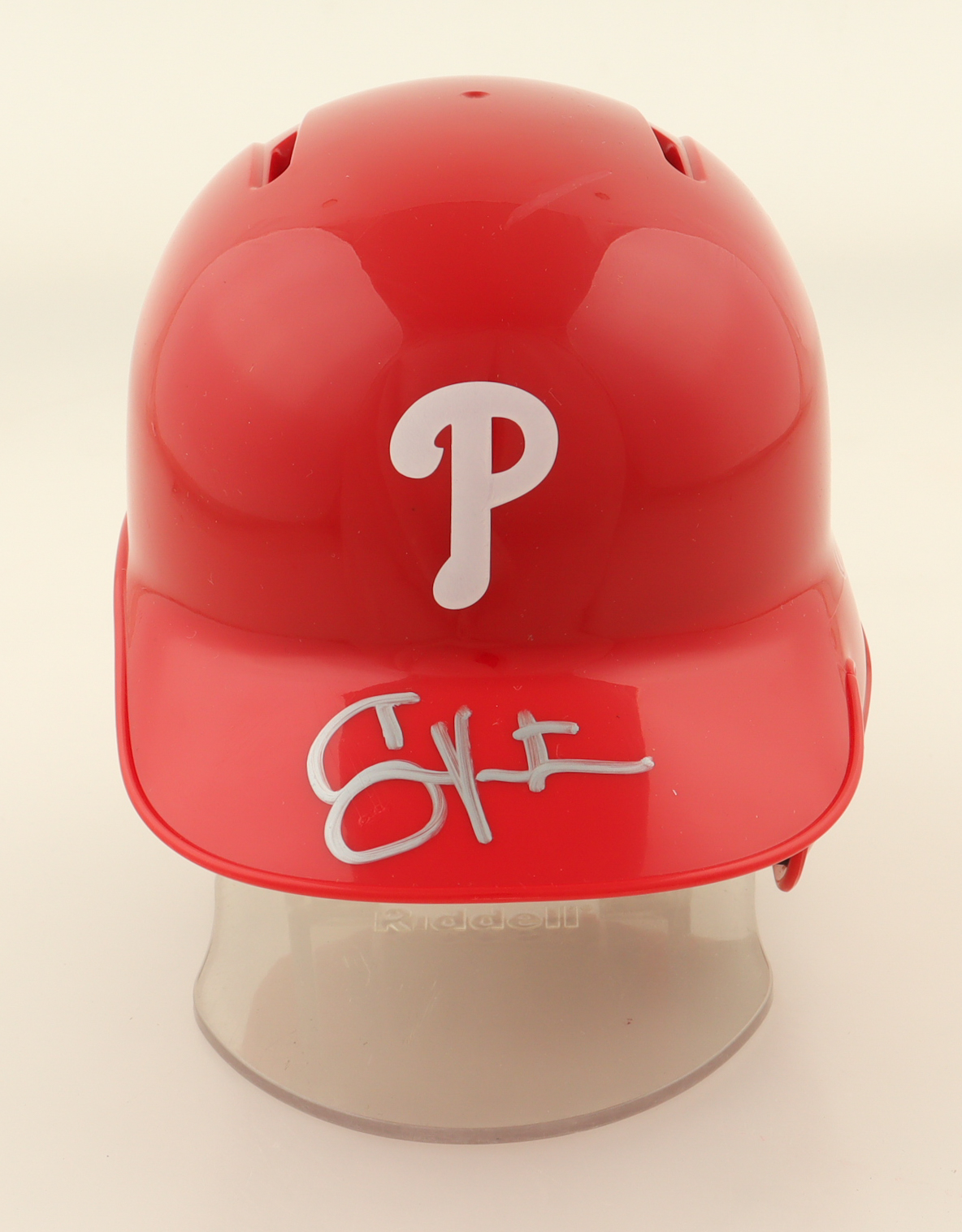 Shane Victorino Signed Phillies Mini Helmet (PSA) at PristineAuction.com Shane Victorino Signed Phillies Mini Helmet (PSA) at PristineAuction.com