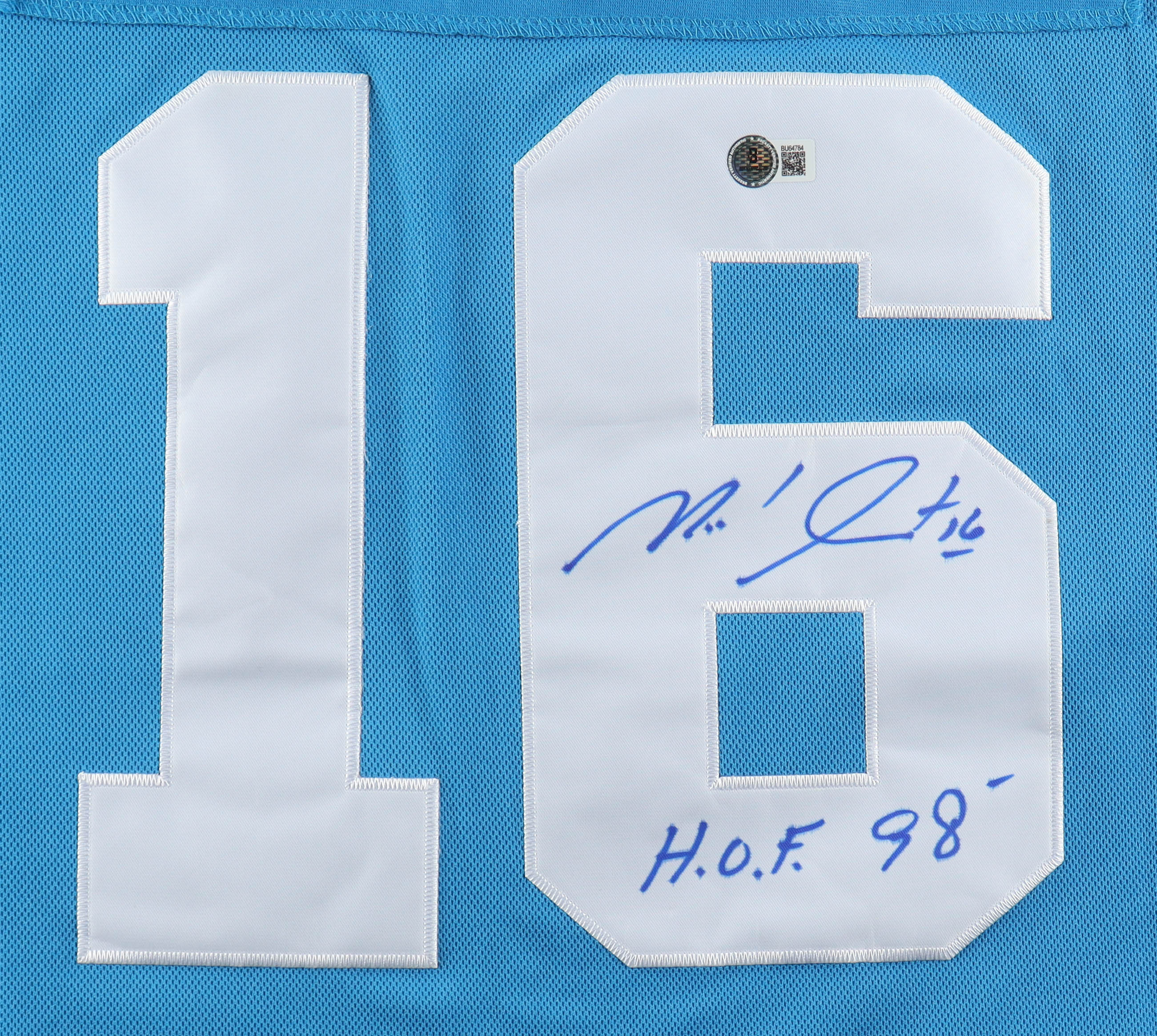 Michel Goulet Signed Nordiques CCM Authentic Jersey Inscribed "H.O.F. 98" (Beckett) at PristineAuction.com Michel Goulet Signed Nordiques CCM Authentic Jersey Inscribed "H.O.F. 98" (Beckett) at PristineAuction.com