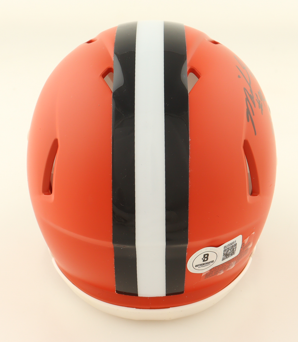 Michael Dean Perry Signed Browns Speed Mini Helmet Inscribed "6x Pro Bowl" (Beckett) at PristineAuction.com Michael Dean Perry Signed Browns Speed Mini Helmet Inscribed "6x Pro Bowl" (Beckett) at PristineAuction.com