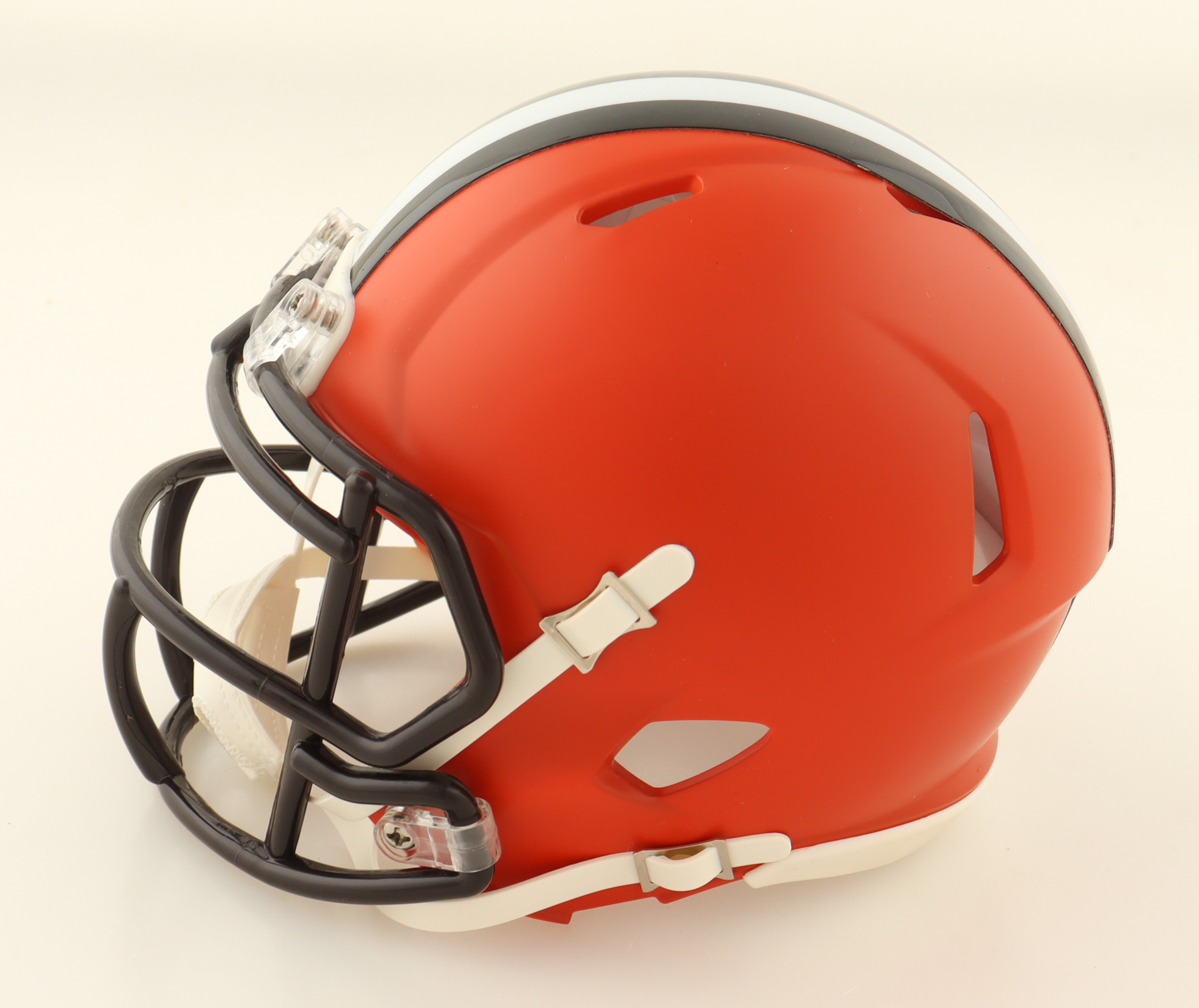 Michael Dean Perry Signed Browns Speed Mini Helmet Inscribed "6x Pro Bowl" (Beckett) at PristineAuction.com Michael Dean Perry Signed Browns Speed Mini Helmet Inscribed "6x Pro Bowl" (Beckett) at PristineAuction.com
