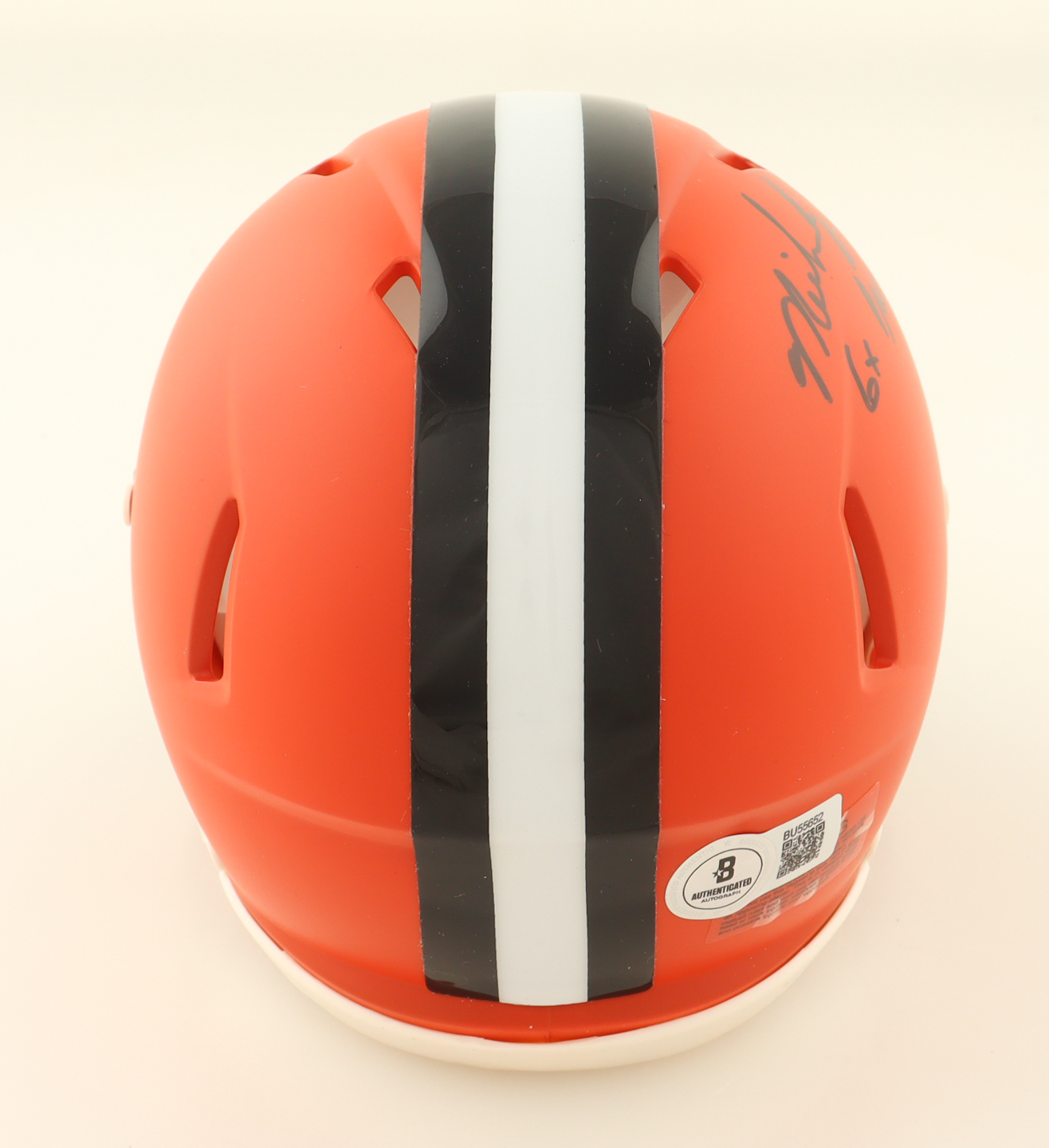 Michael Dean Perry Signed Browns Speed Mini Helmet Inscribed "6x Pro Bowl" (Beckett) at PristineAuction.com Michael Dean Perry Signed Browns Speed Mini Helmet Inscribed "6x Pro Bowl" (Beckett) at PristineAuction.com