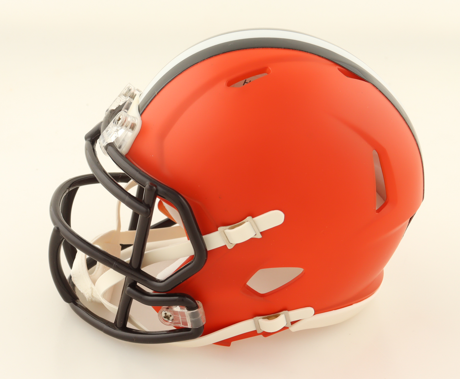 Michael Dean Perry Signed Browns Speed Mini Helmet Inscribed "6x Pro Bowl" (Beckett) at PristineAuction.com Michael Dean Perry Signed Browns Speed Mini Helmet Inscribed "6x Pro Bowl" (Beckett) at PristineAuction.com