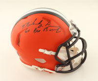 Michael Dean Perry Signed Browns Speed Mini Helmet Inscribed "6x Pro Bowl" (Beckett) at PristineAuction.com