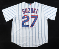 Seiya Suzuki Signed Cubs Nike Authentic Jersey (JSA) at PristineAuction.com