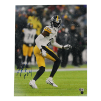 Joey Porter Jr. Signed Steelers 16x20 Photo (Beckett) at PristineAuction.com