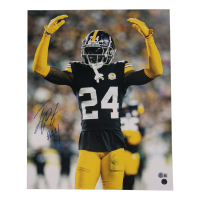 Joey Porter Jr. Signed Steelers 16x20 Photo (Beckett) at PristineAuction.com