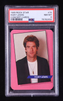 Huey Lewis 1985 Amurol Rock Star Concert #74 (PSA 8) at PristineAuction.com
