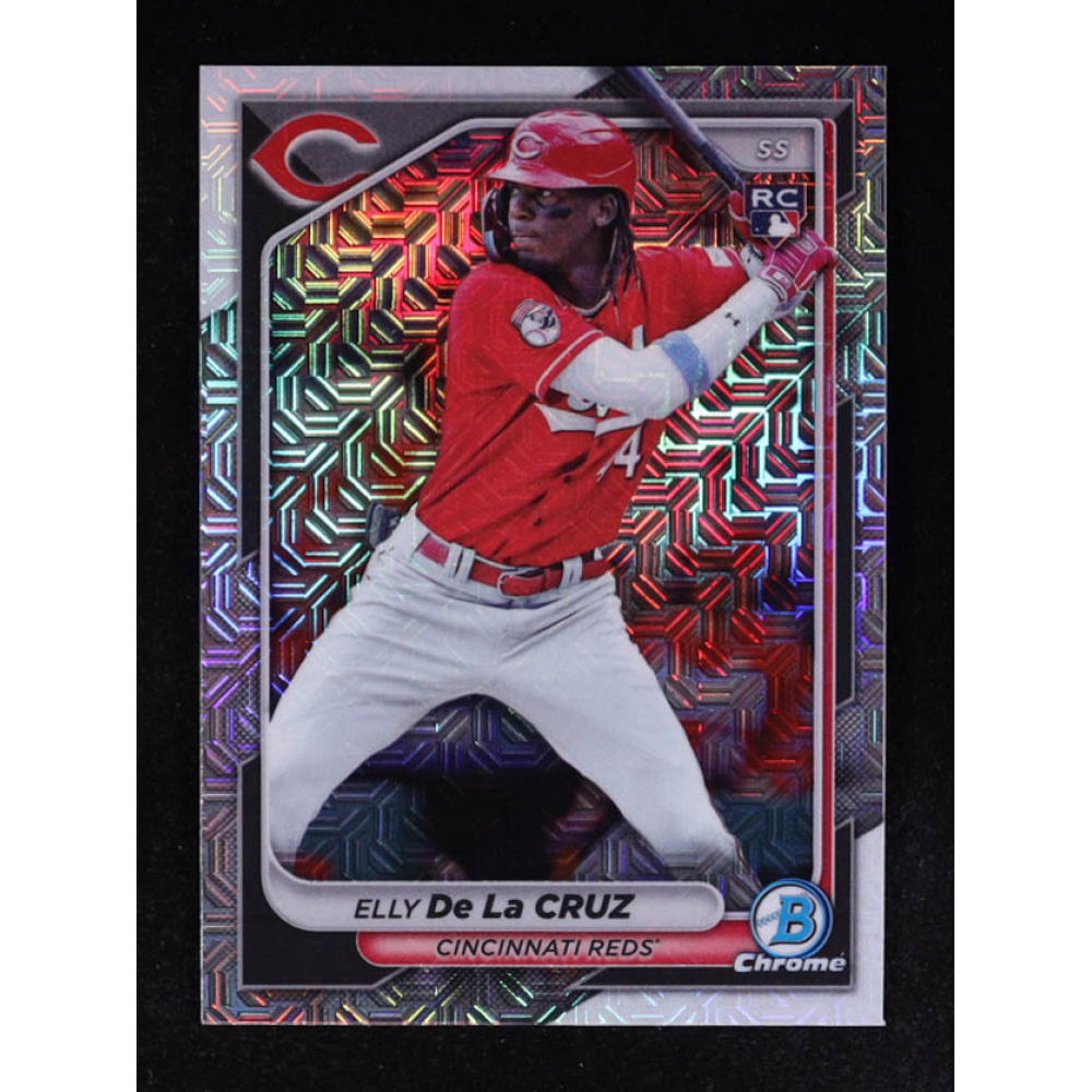 Elly De La Cruz 2024 Bowman Chrome Bowman Mega Box #22 RC at PristineAuction.com