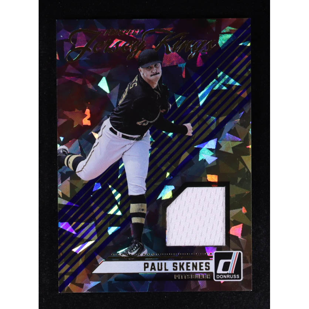 Paul Skenes 2024 Donruss Prospect Jersey Kings Blue Ice #11 RC at PristineAuction.com Paul Skenes 2024 Donruss Prospect Jersey Kings Blue Ice #11 RC at PristineAuction.com