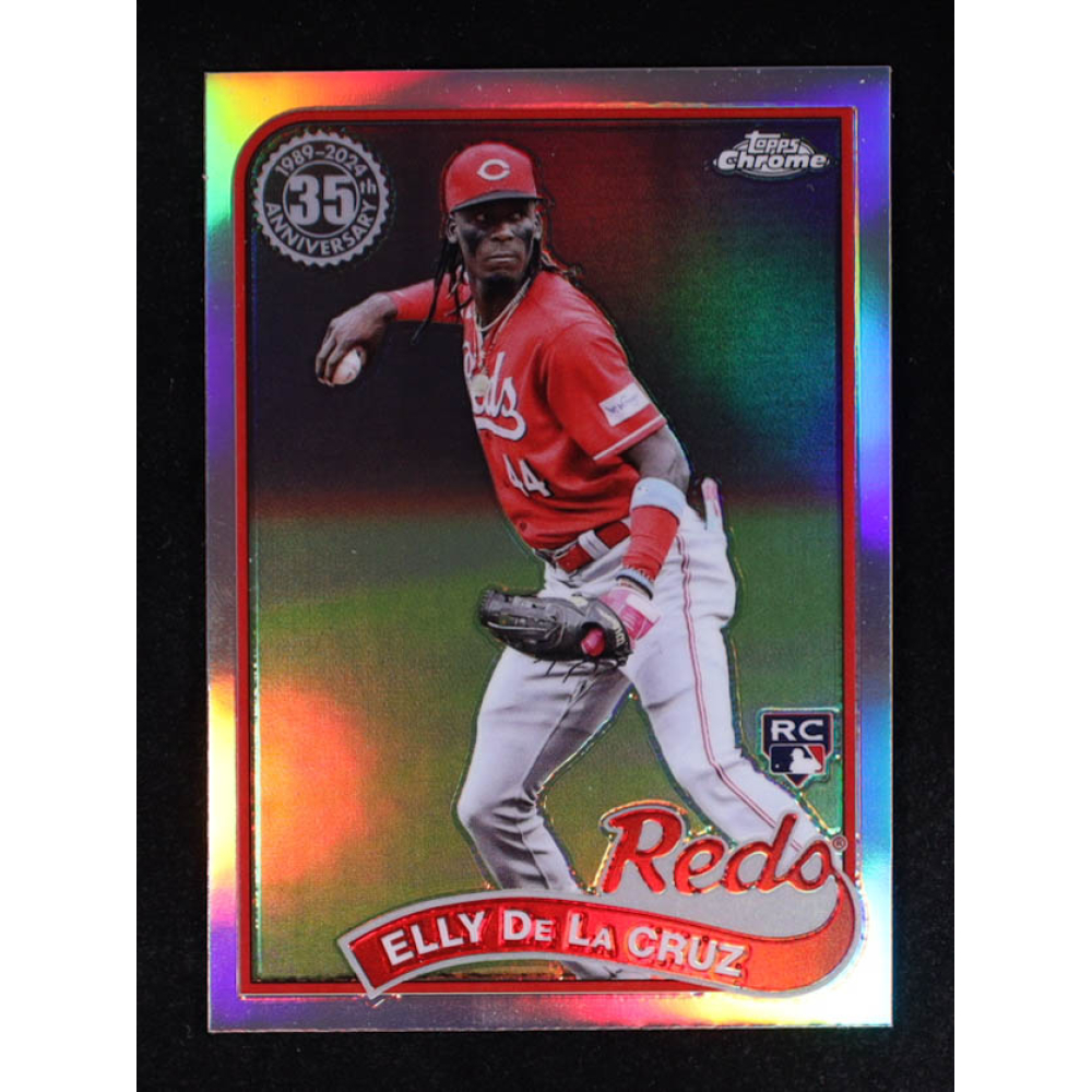 Elly De La Cruz 2024 Topps Chrome '89 Topps #89CB11 RC at PristineAuction.com