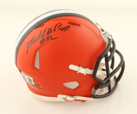 Michael Dean Perry Signed Browns Speed Mini Helmet (Beckett) at PristineAuction.com
