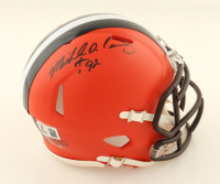 Michael Dean Perry Signed Browns Speed Mini Helmet (Beckett) at PristineAuction.com