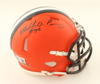 Michael Dean Perry Signed Browns Speed Mini Helmet (Beckett) at PristineAuction.com