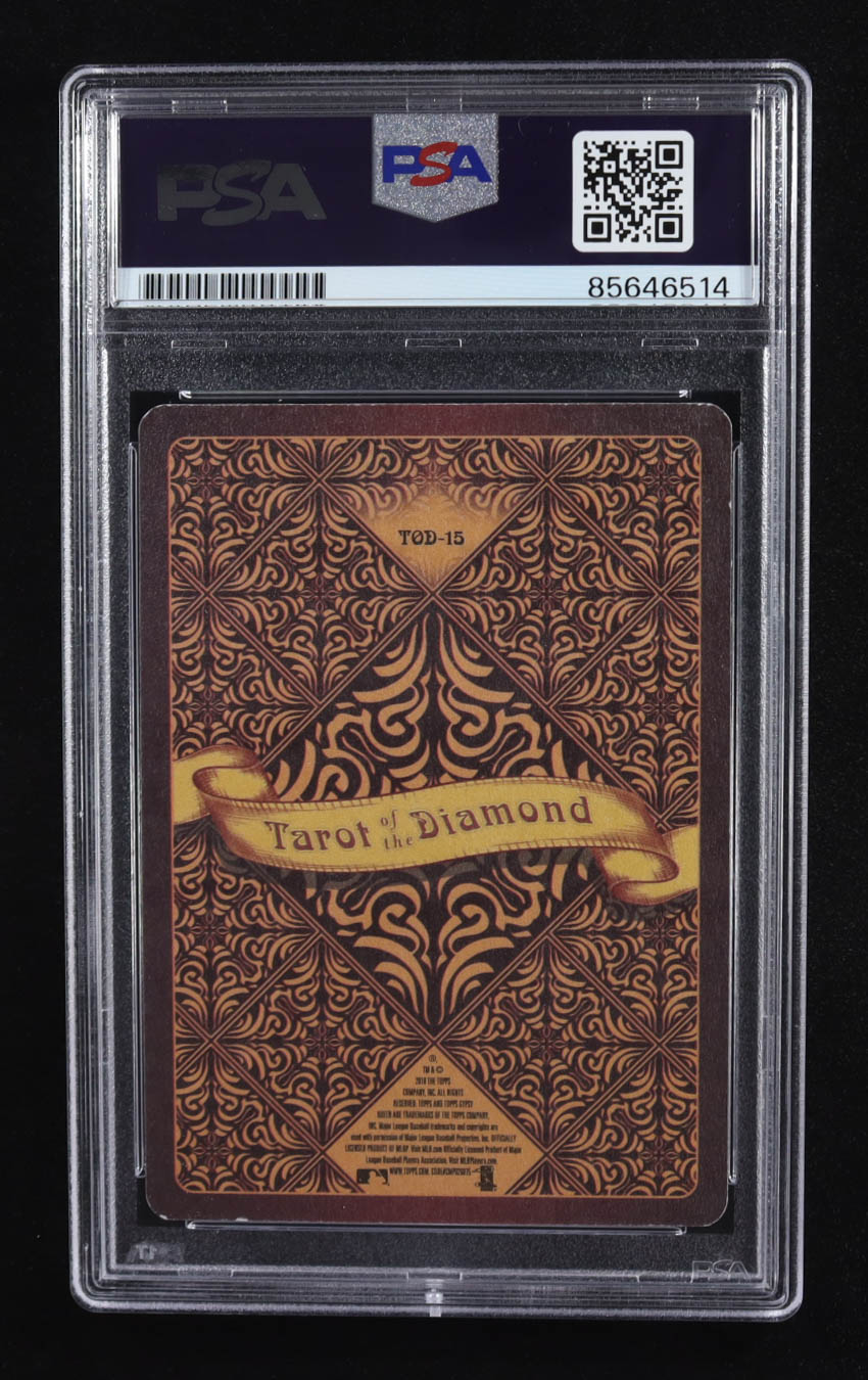 Chris Sale Signed 2018 Topps Gypsy Queen Tarot of the Diamond #TOD15 (PSA) at PristineAuction.com Chris Sale Signed 2018 Topps Gypsy Queen Tarot of the Diamond #TOD15 (PSA) at PristineAuction.com