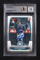 Julio Rodriguez Signed 2023 Bowman #96 (Beckett | Auto Grade BGS 10) at PristineAuction.com