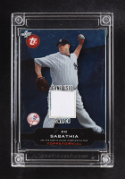 CC Sabathia 2024 Jersey Fusion ToppsTown Game Used Swatch #CS811 at PristineAuction.com