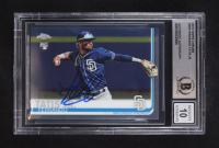 Fernando Tatis Jr. Signed 2019 Topps Chrome #203 RC (Beckett | Auto Grade BGS 10) at PristineAuction.com