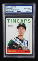Max Fried Signed 2013 Topps Heritage Minors #195 RC (PSA) at PristineAuction.com