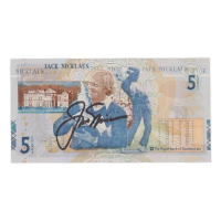 Jack Nicklaus Signed Royal Bank of Scotland Commemorative 5 Pound Sterling Bank Note (JSA) at PristineAuction.com