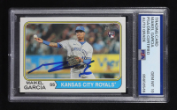 Maikel Garcia Signed 2023 Topps Heritage #311 RC (PSA | Autograph Graded 10) at PristineAuction.com