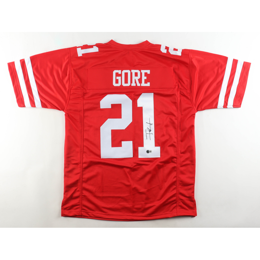 Frank Gore Signed Jersey (Beckett) at PristineAuction.com Frank Gore Signed Jersey (Beckett) at PristineAuction.com