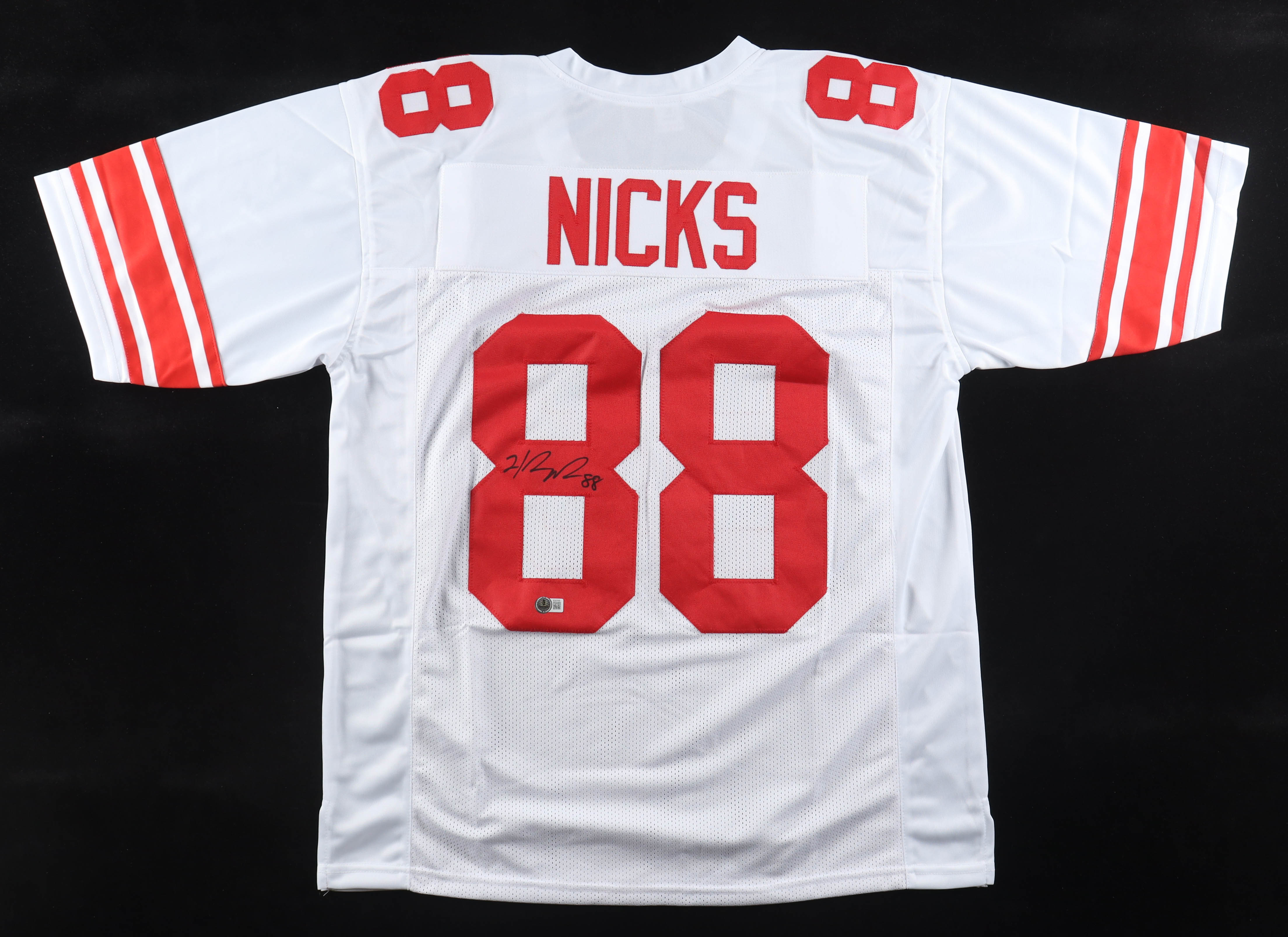 Hakeem Nicks Signed Jersey (Beckett) at PristineAuction.com Hakeem Nicks Signed Jersey (Beckett) at PristineAuction.com