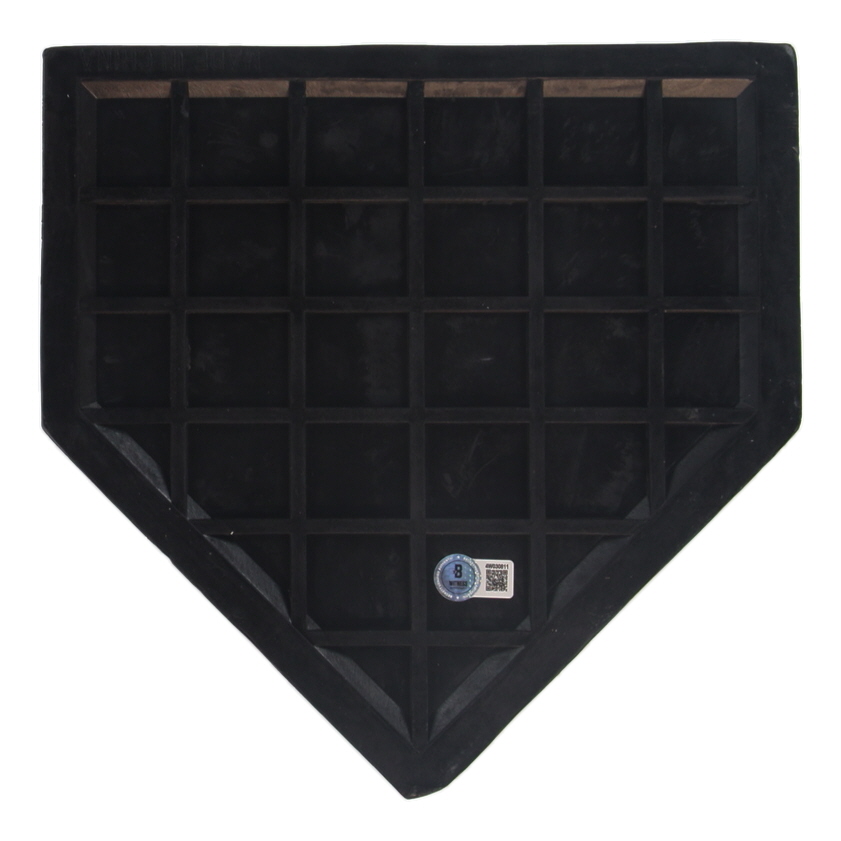 Sid Bream Signed Braves Logo Mini Home Plate Inscribed "The Slide 10/14/92" (Beckett) at PristineAuction.com Sid Bream Signed Braves Logo Mini Home Plate Inscribed "The Slide 10/14/92" (Beckett) at PristineAuction.com