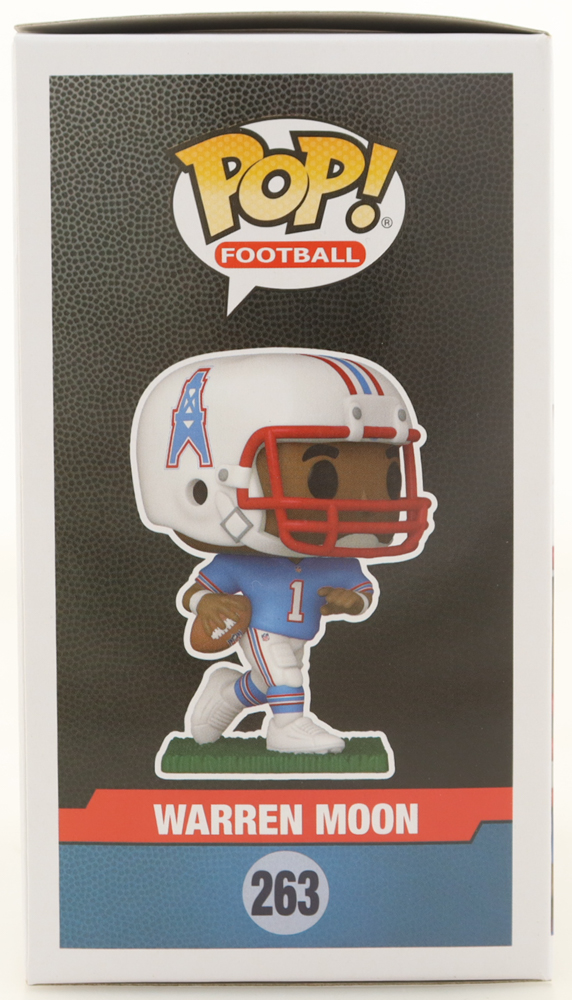 Warren Moon Signed "Oilers" #263 Funko Pop! Vinyl Figure Inscribed "HOF 06" (Beckett) at PristineAuction.com Warren Moon Signed "Oilers" #263 Funko Pop! Vinyl Figure Inscribed "HOF 06" (Beckett) at PristineAuction.com