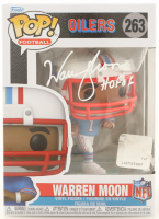 Warren Moon Signed "Oilers" #263 Funko Pop! Vinyl Figure Inscribed "HOF 06" (Beckett) at PristineAuction.com