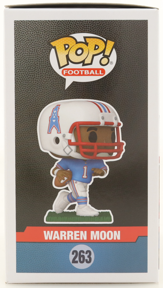 Warren Moon Signed "Oilers" #263 Funko Pop! Vinyl Figure Inscribed "HOF 06" (Beckett) at PristineAuction.com Warren Moon Signed "Oilers" #263 Funko Pop! Vinyl Figure Inscribed "HOF 06" (Beckett) at PristineAuction.com
