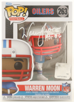 Warren Moon Signed "Oilers" #263 Funko Pop! Vinyl Figure Inscribed "HOF 06" (Beckett) at PristineAuction.com