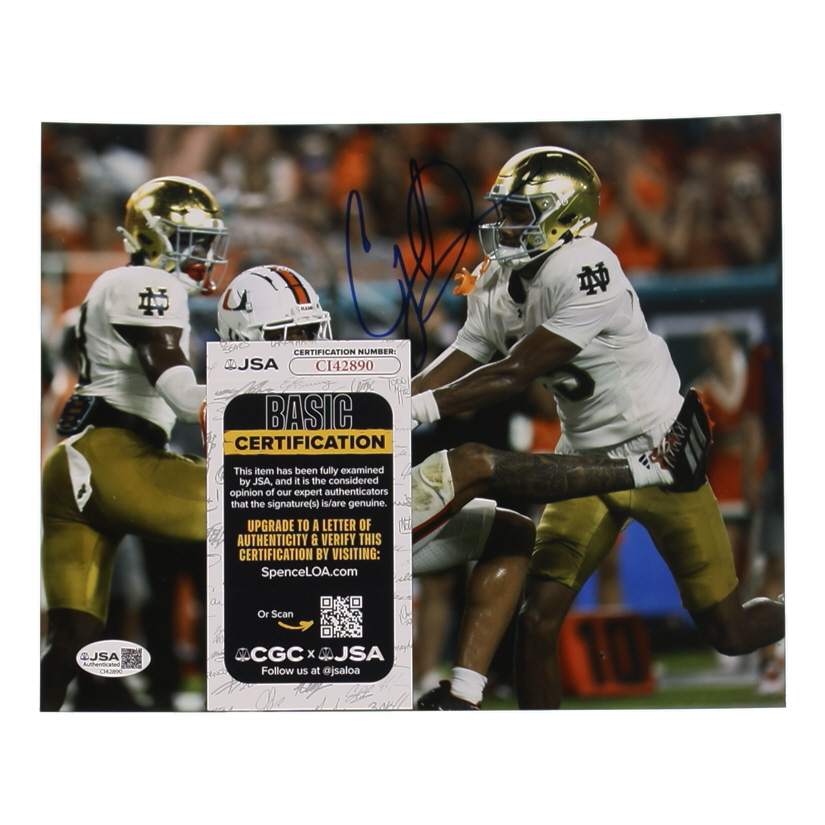 Malachi Toney Signed Maimi Hurricanes 8x10 Photo (JSA) at PristineAuction.com Malachi Toney Signed Maimi Hurricanes 8x10 Photo (JSA) at PristineAuction.com