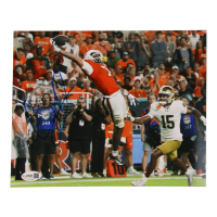 Malachi Toney Signed Maimi Hurricanes 8x10 Photo (JSA) at PristineAuction.com