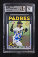 Fernando Tatis Jr. Signed 2021 Topps Chrome '86 Topps #86BC20 (Beckett | Auto Grade BGS 10) at PristineAuction.com