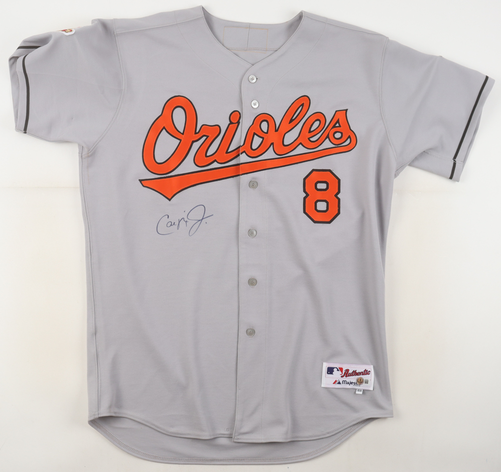 Cal Ripken Jr. Signed Orioles Majestic Authentic Jersey (Beckett) at PristineAuction.com Cal Ripken Jr. Signed Orioles Majestic Authentic Jersey (Beckett) at PristineAuction.com
