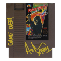 Ari Lehman Signed "Friday the 13th" NES Video Game Cartridge Inscribed "Jason 1 / Game Over!" (Beckett) at PristineAuction.com