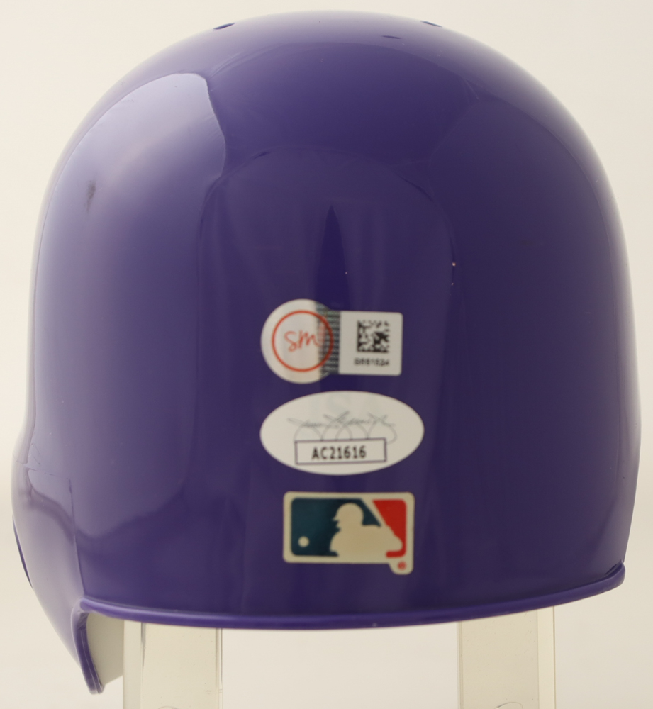 Jordan Lawlar Signed Diamondbacks Mini Helmet (JSA) at PristineAuction.com Jordan Lawlar Signed Diamondbacks Mini Helmet (JSA) at PristineAuction.com