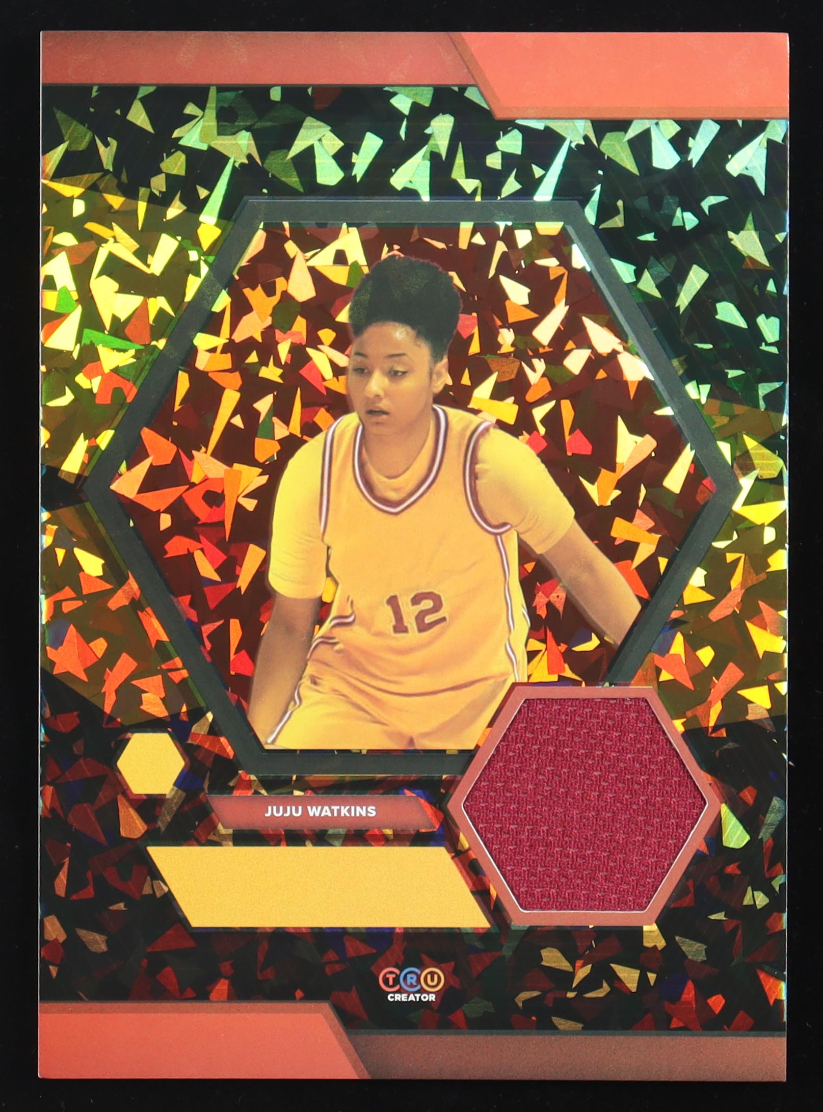 JuJu Watkins 2024 TruSport Jumbo Trucreator Cracked Ice #19 #JC-JJW JSY at PristineAuction.com JuJu Watkins 2024 TruSport Jumbo Trucreator Cracked Ice #19 #JC-JJW JSY at PristineAuction.com